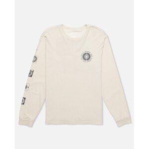 Men's Everyday Naturals Long Sleeve T-Shirt in Bone, Size Medium